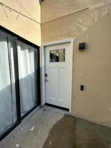 New Entrance door -