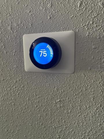 Nest air conditioner thermostat