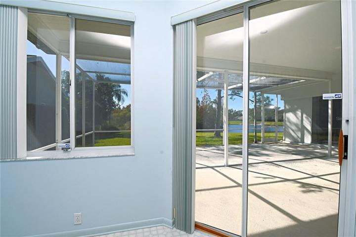 The view from the primary bedroom.