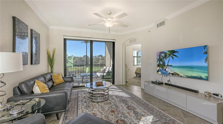 Condo being sold furnished excluding personal items.
