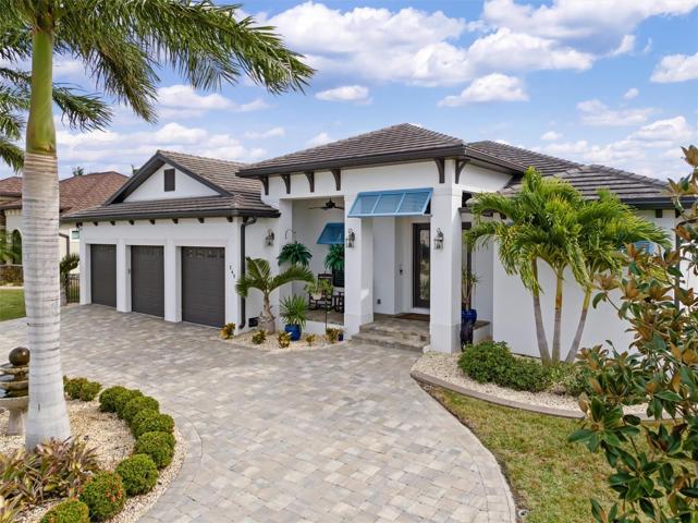 Spacious 3 car garage.