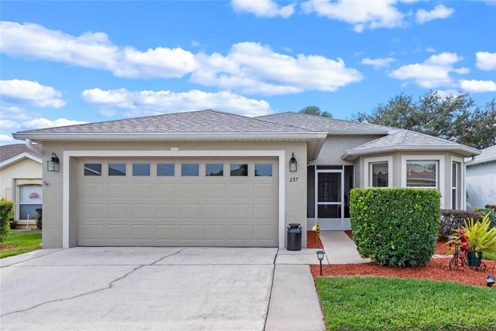2 Car Garage with an Expanded Driveway