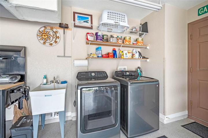 Laundry Area includes Update Washer & Dryer