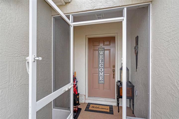 Screened Entrance