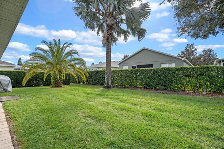 Lawn Service is included in monthly HOA Fee
