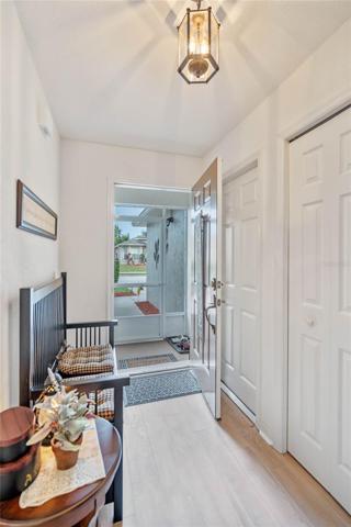 Lovely Foyer with Luxury Vinyl Plank Flooring