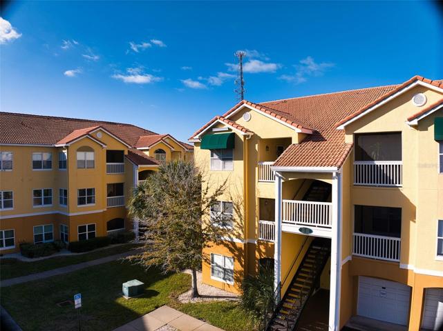 second floor condo/corner unit