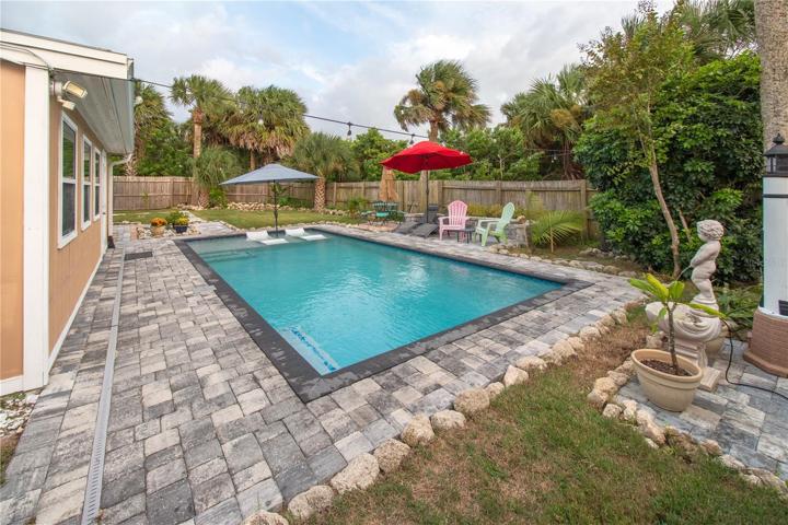 heated pool