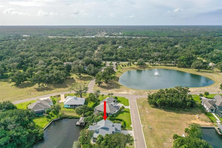 Aerial View of Home & Surrounding Area