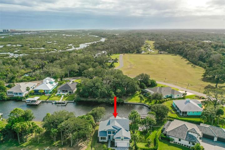 Aerial View of Neighborhood & Canal