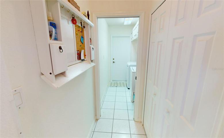 Pantry and laundry room