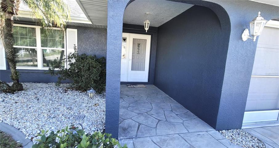 Front entrance
