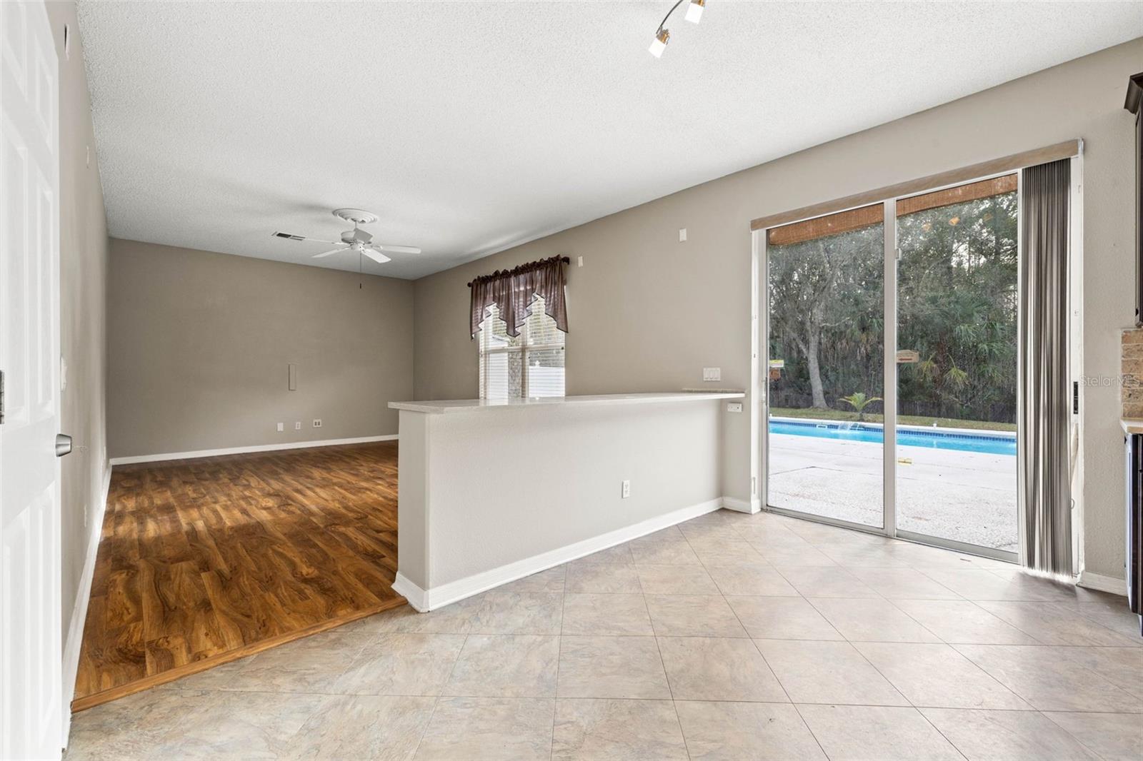 Living Room, Breakfast Bar, Eat-In Kitchen