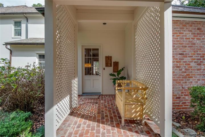 Side door.