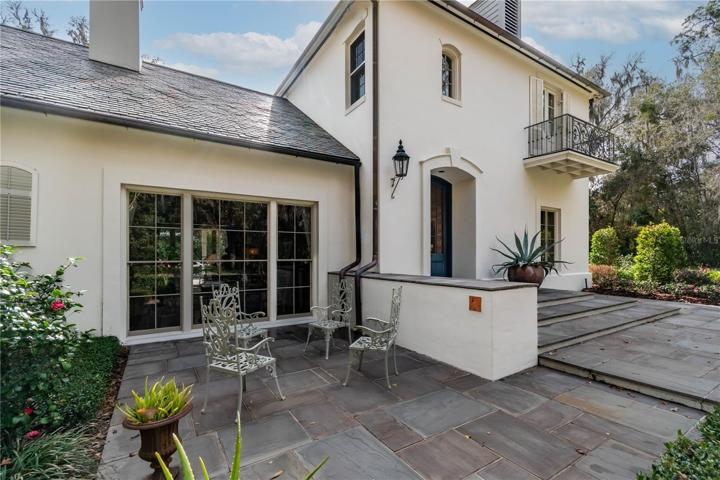 Front patio.