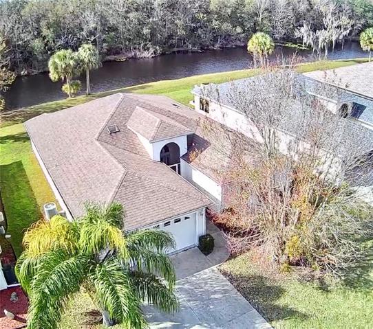 Front of Home, showing Waterfront property