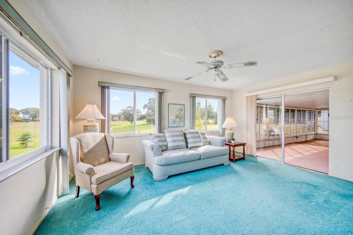 Family room addition with sliding windows & big reserved land view~