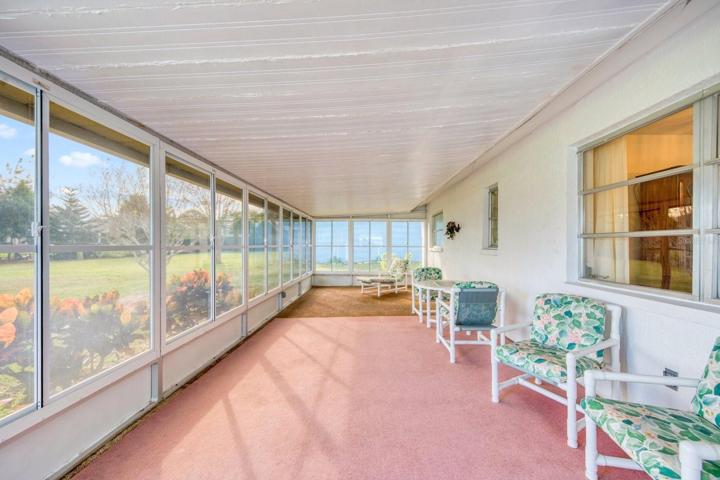 Sunroom is a bonus not counted in interior sq ft~