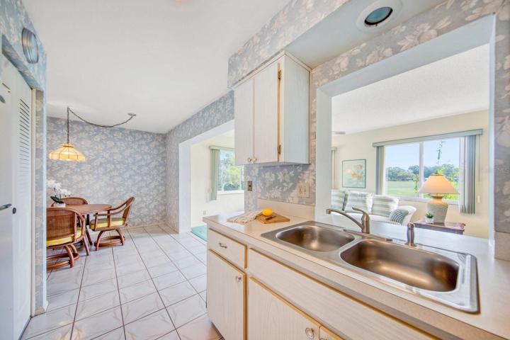 Pantry closet and pass through to family room~