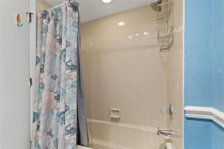 SOAKING TUB IN THE GUEST BATH!