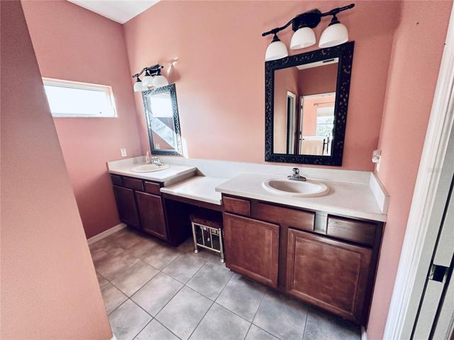 DUAL SINKS AND VANITY