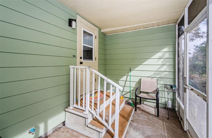 Back entryway
