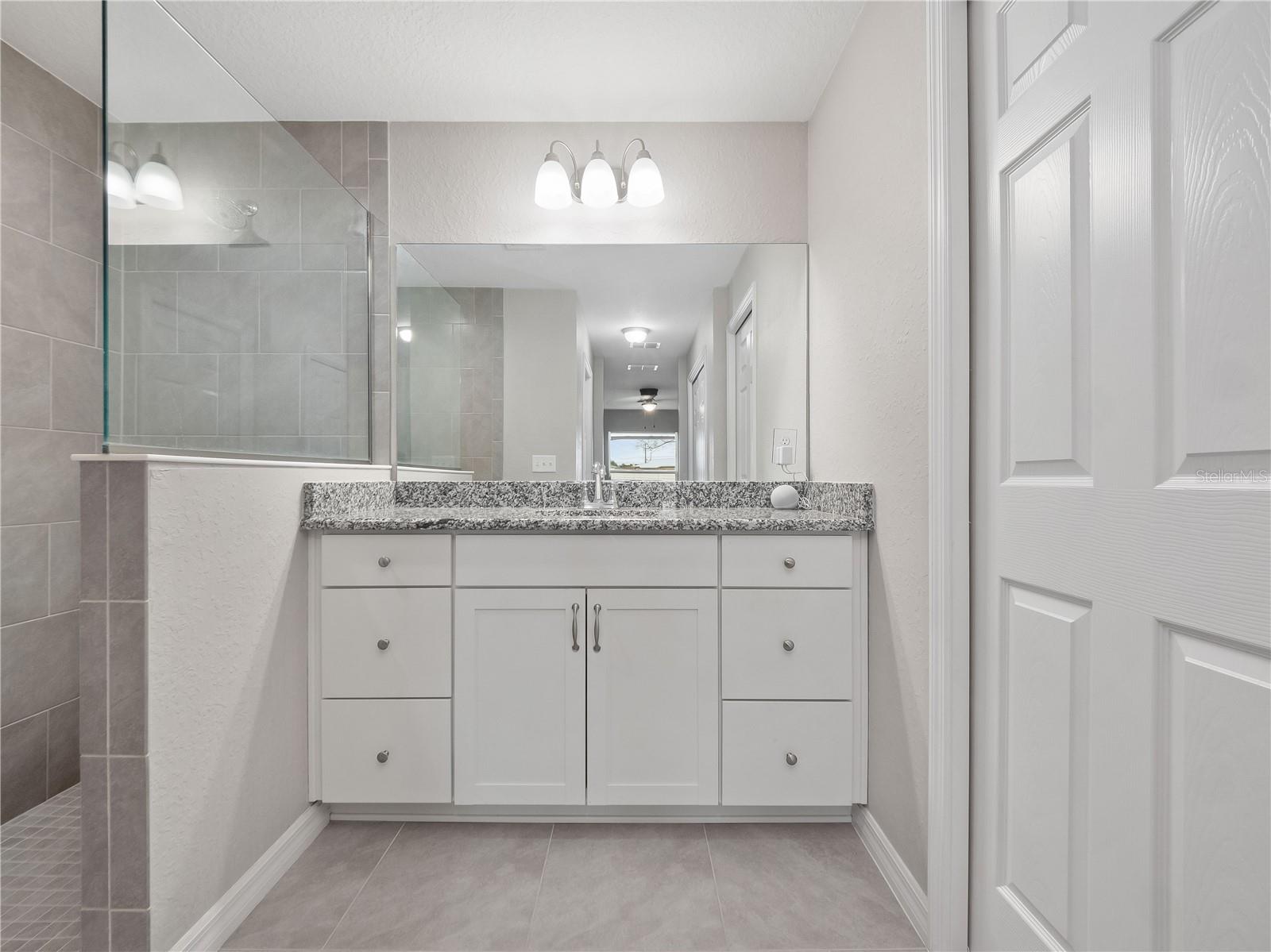 Primary Bath has Large Walk-in Shower