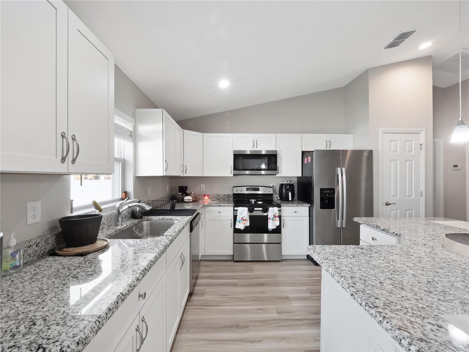 Kitchen with Stainless Steel Appliances