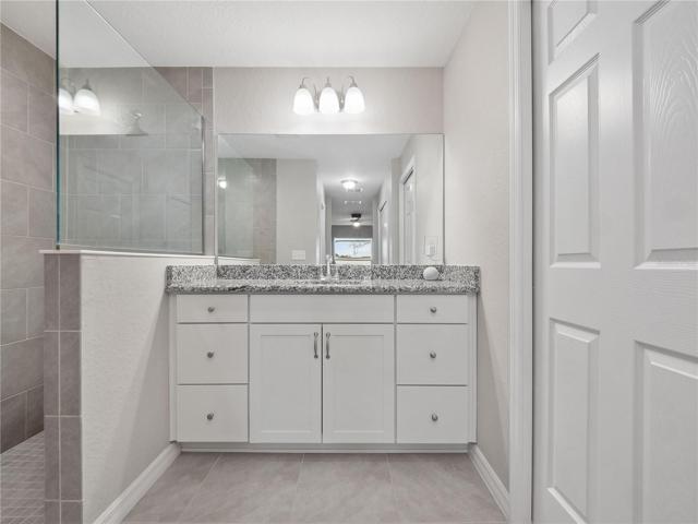 Primary Bath has Large Walk-in Shower