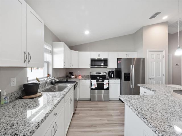 Kitchen with Stainless Steel Appliances