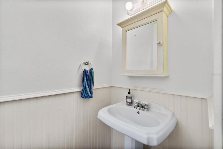 Half bath.