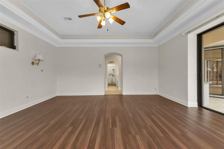 Primary Bedroom - view to bathroom/closet