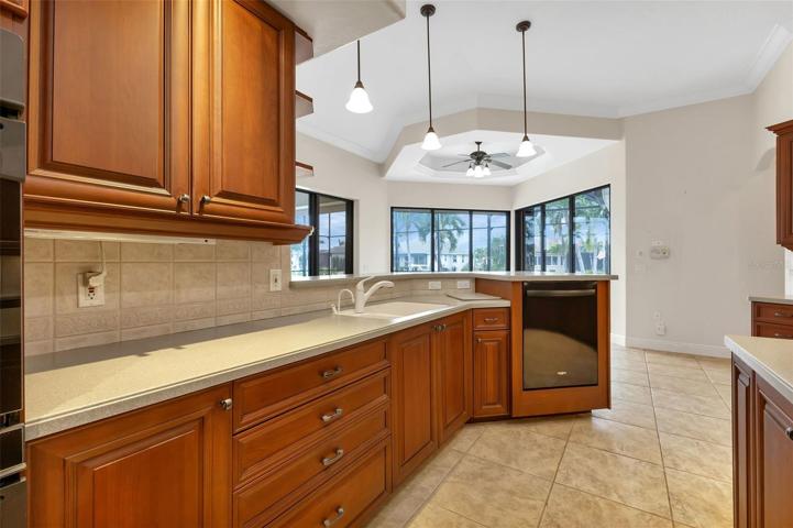 Kitchen Cabinets - Corian Countertops