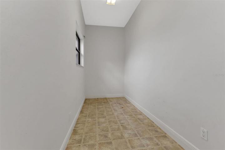 Storage Room off of Laundry Room