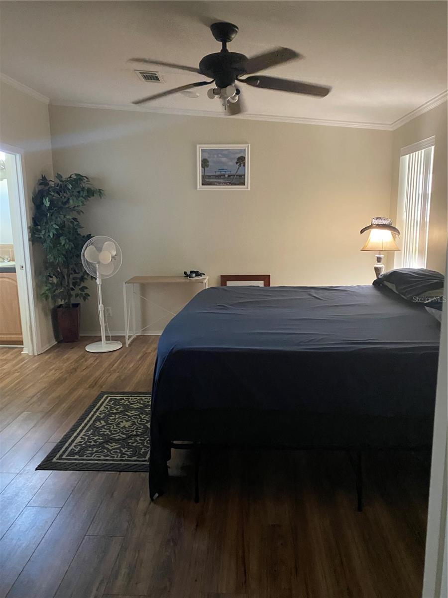 Master Bedroom With Large Master Bath