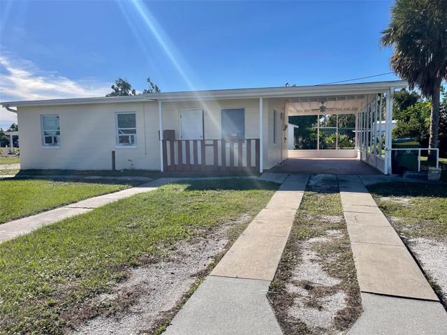 Entrance and Carport