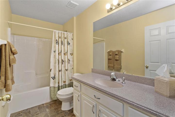 2nd Bathroom located between bedrooms 2 & 3