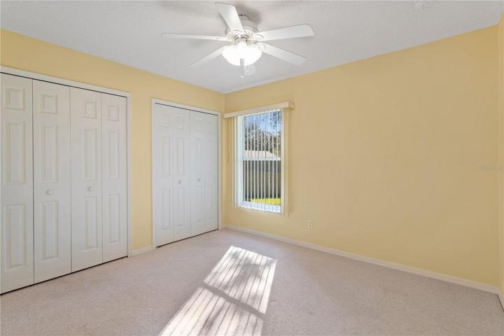 3rd Bedroom with plenty of closet space