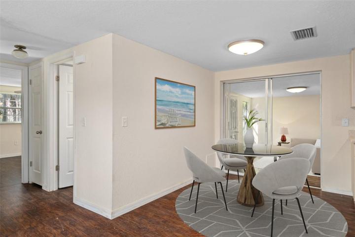 Dining - virtual staging