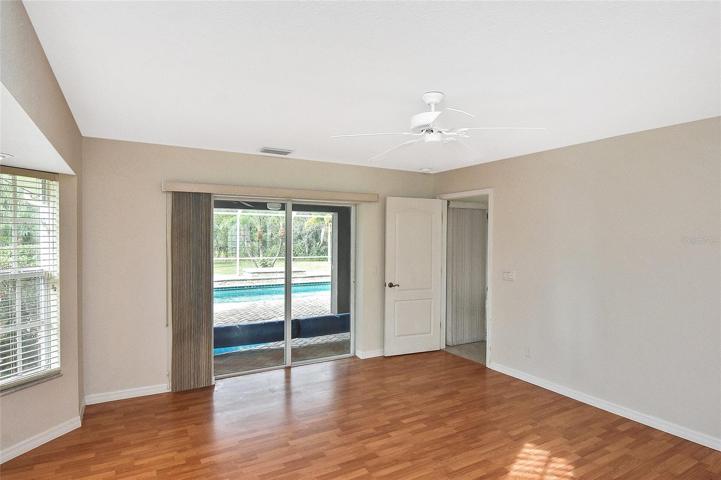 MASTER BEDROOM TO POOL/LANAI