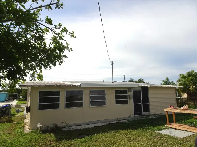 Back of the home