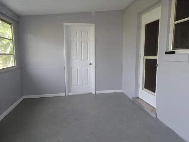Room out the  kitchen door, not included in SqFtHeated