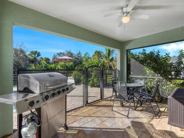 Covered Area On Pool Lanai