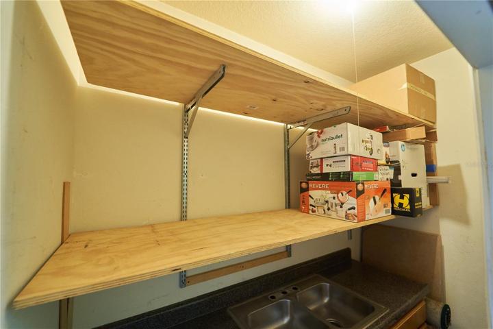 Personal and convenient exterior storage room