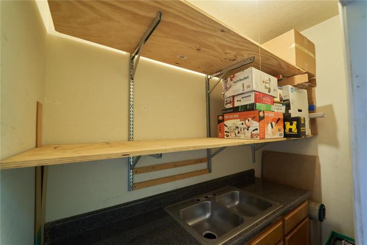 Personal and convenient exterior storage room