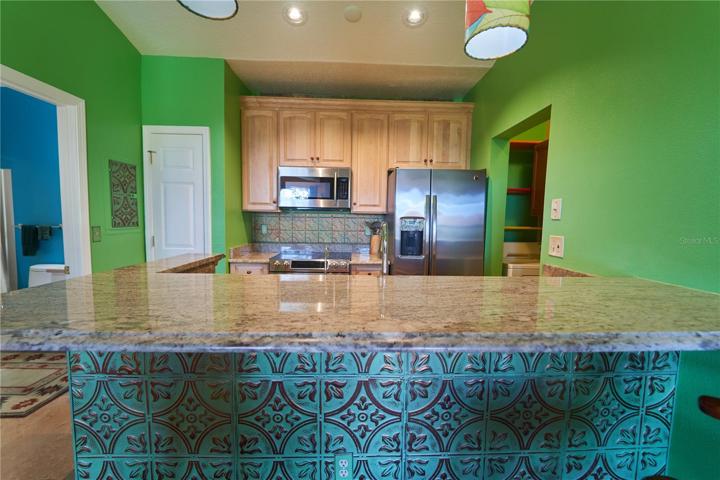 Kitchen/Bar custom metal Backsplash