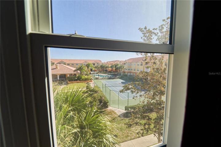 Bedroom 2 view of courtyard