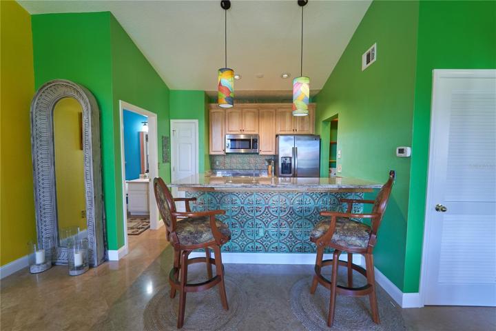 Kitchen/Bar custom metal Backsplash