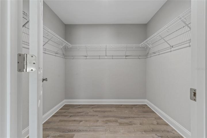 Master closet