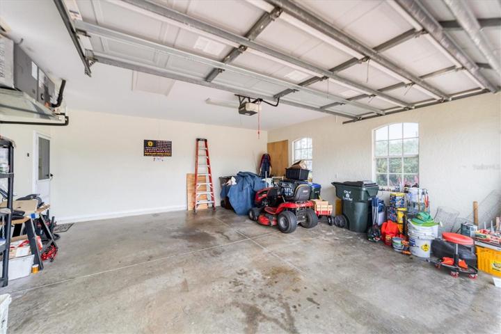 Over size garage, reinforced door